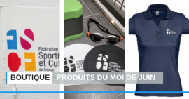 FSCF boutique produits du mois de juin FSCF boutique produits du mois de juin
