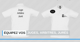 Équipez vos juges, arbitres et jurés ! FSCF_ Équipez-juges-arbitres-jurés-polo