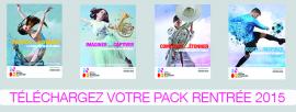 Pack rentrée 2015 Pack rentrée 2015