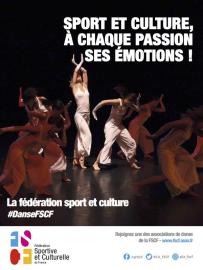 FSCF Activité danse affiche FSCF Activité danse affiche