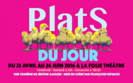 Affiche Comédie Plats du Jour Affiche Comédie Plats du Jour