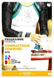 programme fédéral 2016 programme fédéral 2016