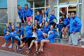 Les français durant le pré camp à Lille le groupe 2014