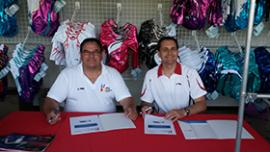 La société MOREAU soutient la FSCF pour l’organisation du camp FICEP 2015 signature de convention