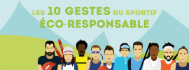 Les gestes du sportif éco responsable Les gestes du sportif éco responsable