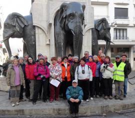 Groupe de marcheurs Groupe de marcheurs