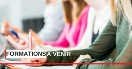 Les formations à venir Les formations à venir