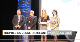 Trophée jeune dirigeant 2018 Trophée jeune dirigeant 2018