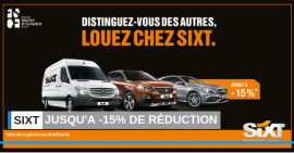 FSCF réductions SIXT FSCF réductions SIXT
