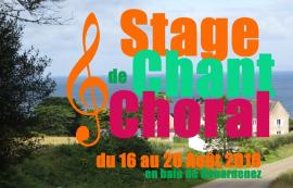 Affiche Stage de Chant Choral Bretagne Affiche Stage de Chant Choral Ker Bretagne Championnet