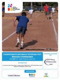 Les championnats nationaux vétérans de boules lyonnaises débutent demain ! Les championnats nationaux vétérans de boules lyonnaises débutent demain !